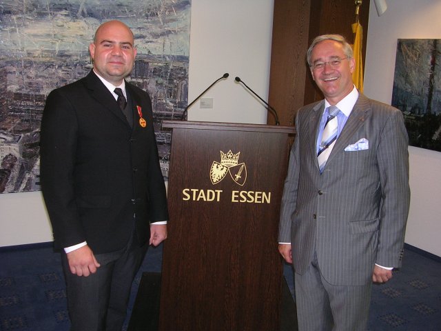 Robert Bosch und Norbert Kleine-M&ouml;llhoff